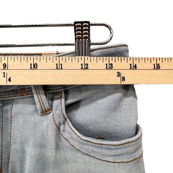 Prana Soma Jeans Womens 28 Blue Light Wash Organic Stretch Denim Skinny Slim NEW - Picture 5 of 14